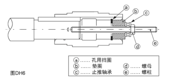 鋁合金減速機(jī)扭力臂安裝圖